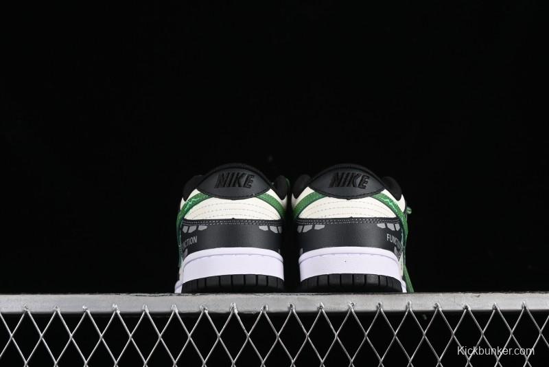 Nike Dunk Low FZBB Mechanical Theme SB Strap Low-Top Casual Sneakers - DD1391-100