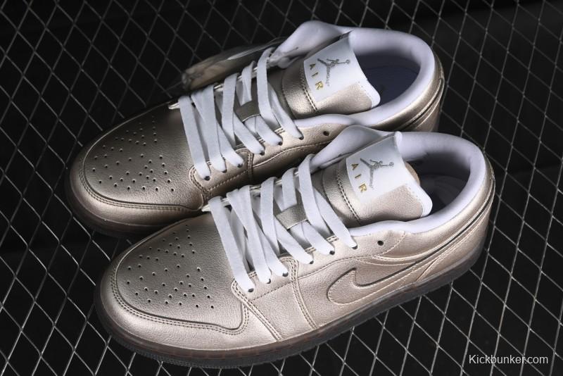 Nike Air Jordan 1 Low Retro Basketball Shoes Platinum - HQ3529-099
