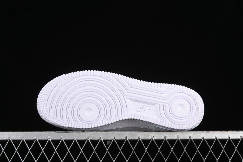 Nike Air Force 1 '07 Low Anime LOVE Series White Blue Spray Paint Casual Sneakers - CW2288-111