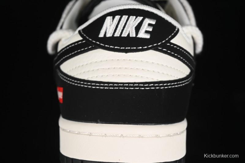 Nike SB Dunk Low SUP Collaboration - Strap Black Hook Anniversary High-End Custom Low-Top Casual Skate Shoes - SJ2068-288