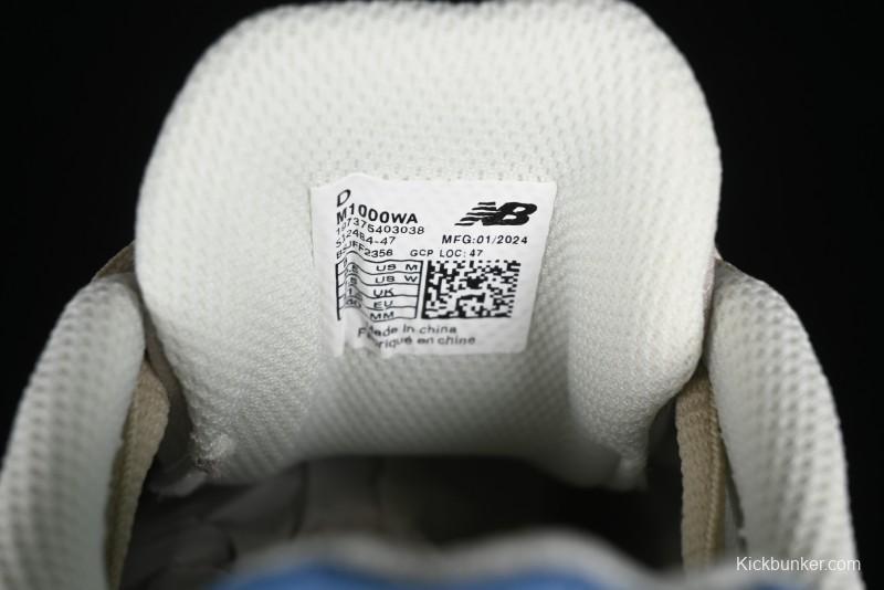 New Balance 1000 Series Retro Dad Style Low-Top Casual Running Shoes - M1000WA