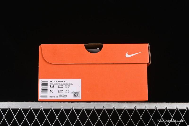 Nike Air Zoom Pegasus 41 Lightweight Breathable Running Shoes with Cushioning - HQ3492-133