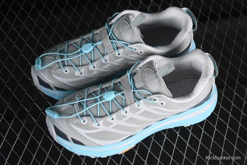 Hoka Mafate Three 2 Ultra-Lightweight Cushioned Trail Running Shoes - 1153931 WNN