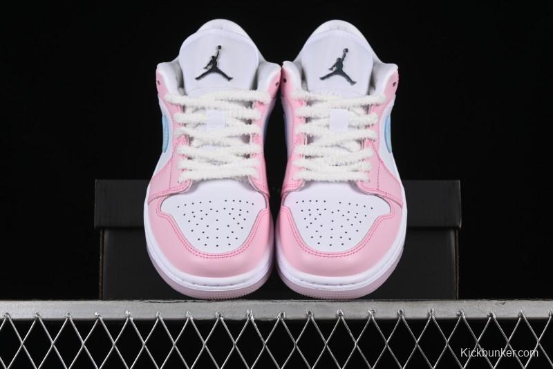 Nike Air Jordan 1 Low SE AJ1 Claw Print Low-Top Casual Sneakers - HM3706-141