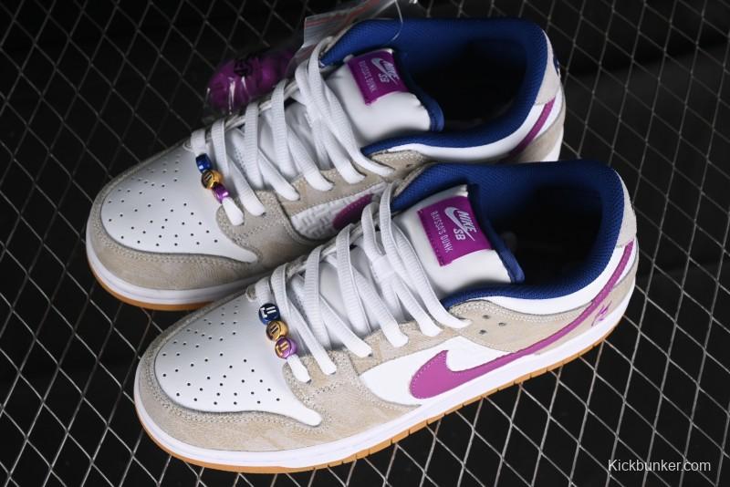 Nike SB Dunk Low Rayssa Leal Pro Skate Shoes with Colorful Smiley Laces - FZ5251-001