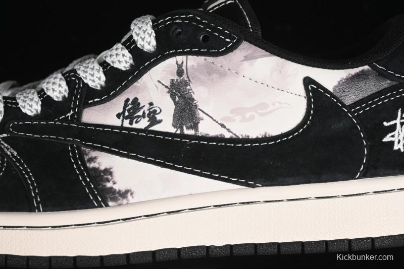 Nike Travis Scott x Fragment Design x Air Jordan 1 Low OG SP AJ1 - XZ3368-555