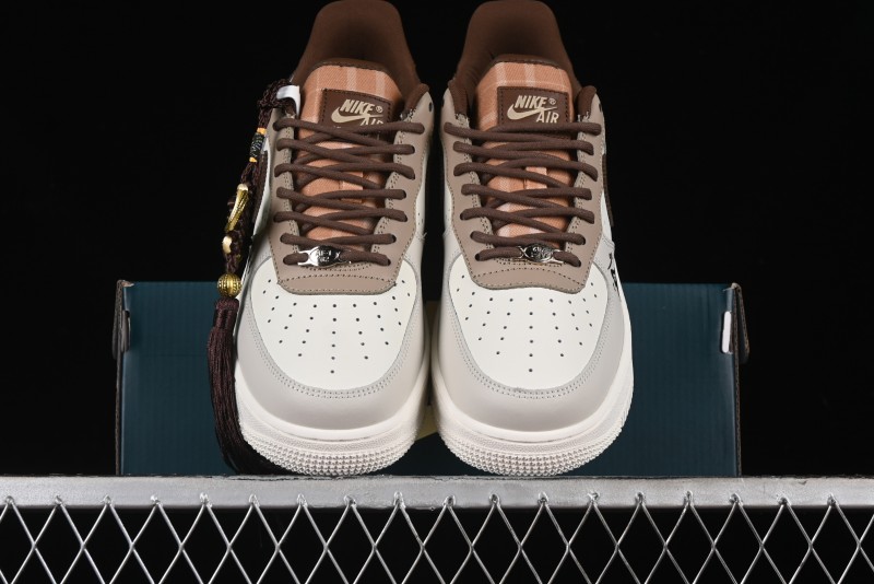 Nike Air Force 1 '07 Low Sun Black Myth Wukong Painting Leisure Sneakers - FV3202-122