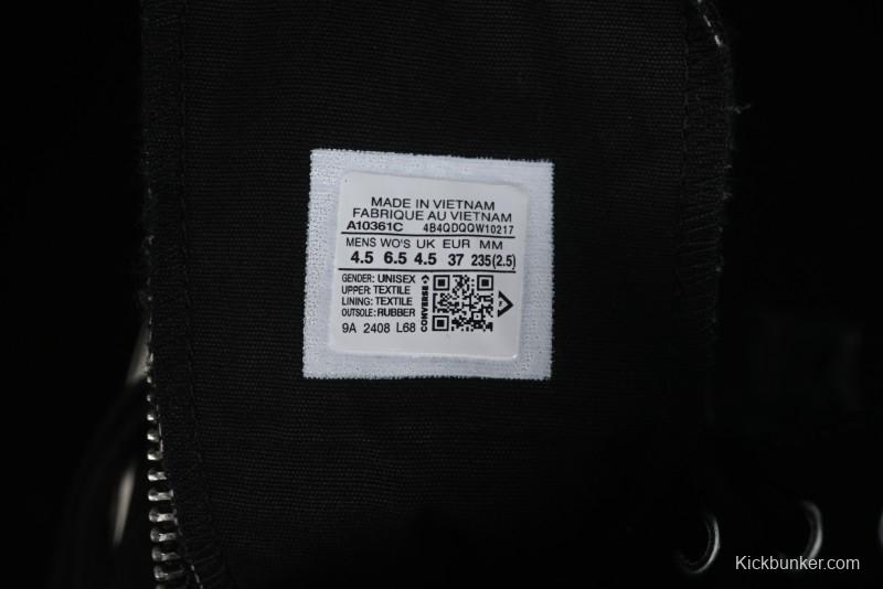 Converse Chuck 70 Plus X-High Deconstructed Platform Sneakers - A10361C