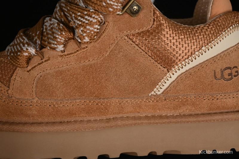 UGG Classic Ultra Mini Mel Dual-Color Lace-Up Low-Top Casual Shoes - 1144032