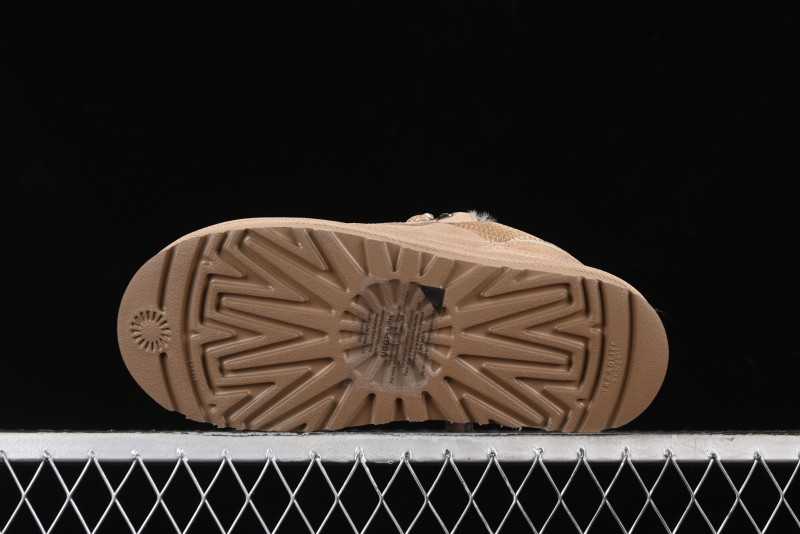 UGG Classic Ultra Mini Melange Low-Top Casual Shoes with Dual-Color Flat Laces - 1144032