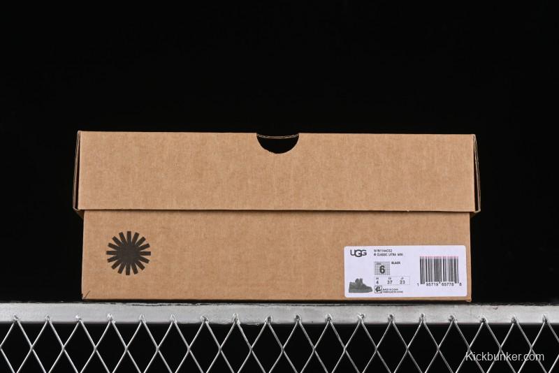 UGG Classic Ultra Mini Mel Dual-Color Lace-Up Low-Top Casual Shoes - 1144032