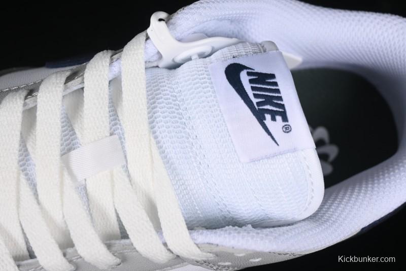 Nike Dunk Low SB Casual Sneakers in Photon Dust and White with Obsidian Accents - HF4299-001