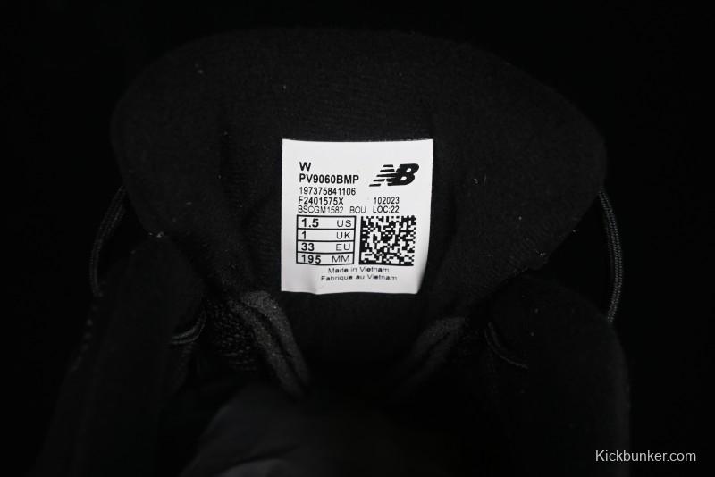 New Balance 9060 Series Kids Hook and Loop Sneakers - PV9060BMP