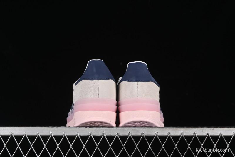 Adidas Originals Gazelle Bold IE6508 Low-Top Sneakers with Thick Sole for Casual Wear, Non-Slip and Durable - IE6508