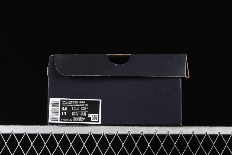 Nike Air Force 1 '07 Low Casual Sneakers with Full-Length Air Cushion - HV5979-130