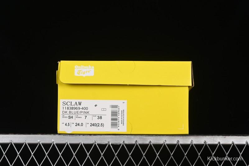 Onitsuka Tiger Sclaw Comfortable Versatile Slip-Resistant Low-Top Lifestyle Sneakers - 1183B969-400