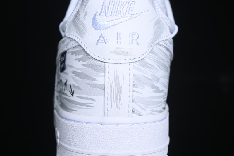 Nike Air Force 1 '07 Low Lace-Up Casual Sneakers with Full-Length Air Cushion - ZH0316-049
