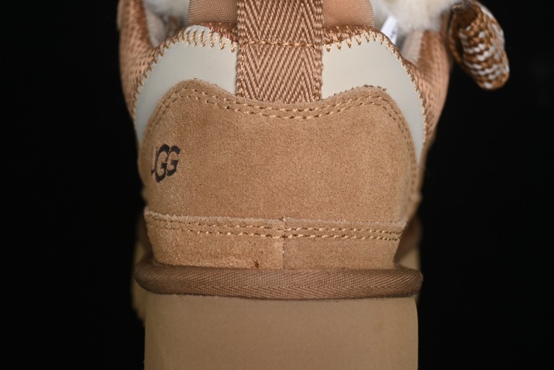 UGG Classic Ultra Mini Mel Dual Color Lace-Up Low-Top Casual Shoes - 1144032