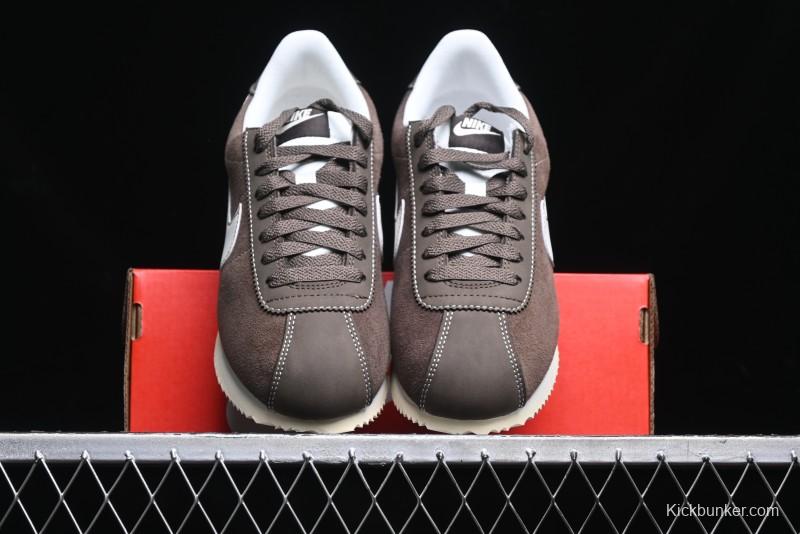 Nike Classic Cortez Leather Retro Running Shoes - FQ8144-237