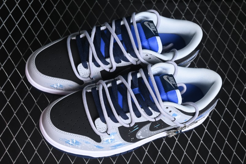 Nike Dunk Low Retro Casual Sneakers with Cosmic Star Eye Design - FQ8826-100