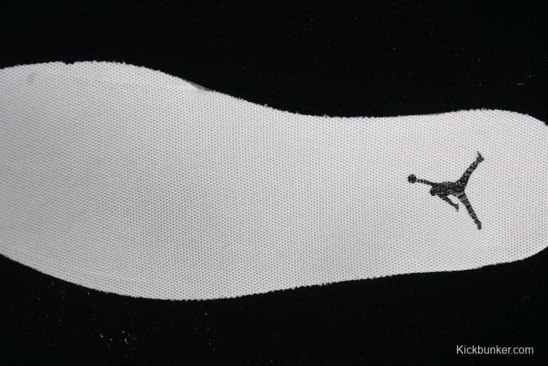 Nike Air Jordan 1 Low Supreme Collaboration - Dual-Tone Black Swoosh Custom Retro Basketball Shoes - SJ9950-043