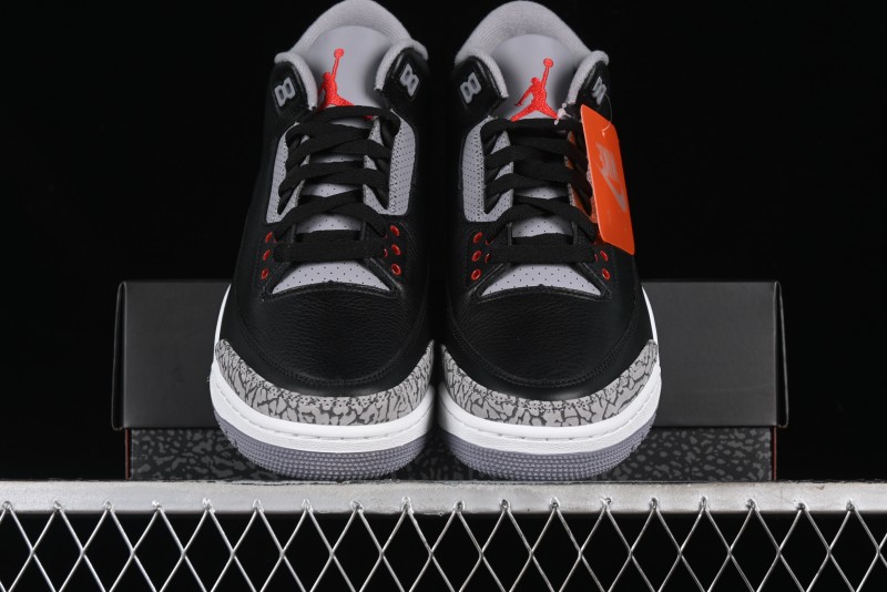 Nike Air Jordan 3 Retro "Black Cement" Basketball Shoes - DN3707-010