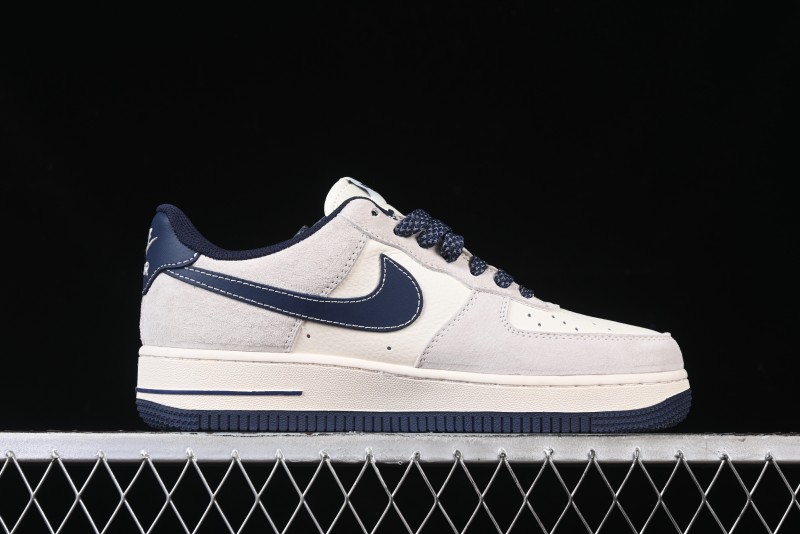 Nike Air Force 1 '07 Low Supreme The North Face Collaboration - Pig Eight Navy Blue Casual Sneakers - XZ6188-118