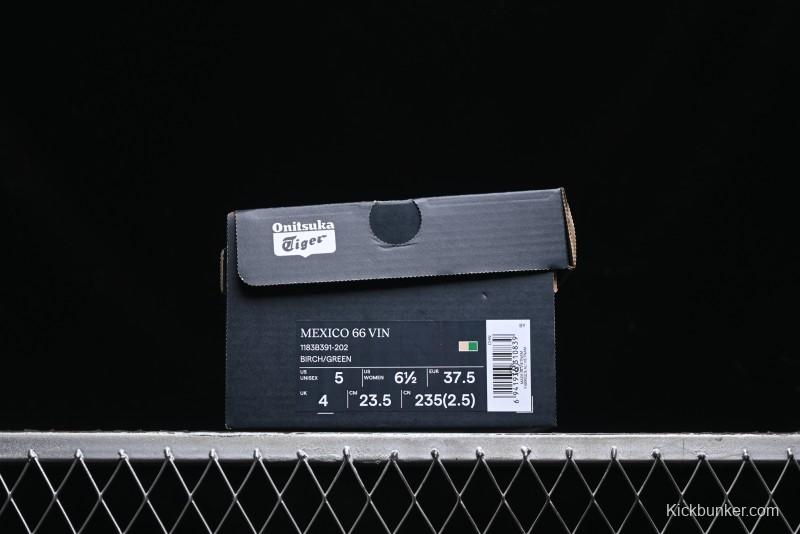 Onitsuka Tiger Mexico 66 Low-Top Leather Sneakers for Casual Running - 1183B391-202