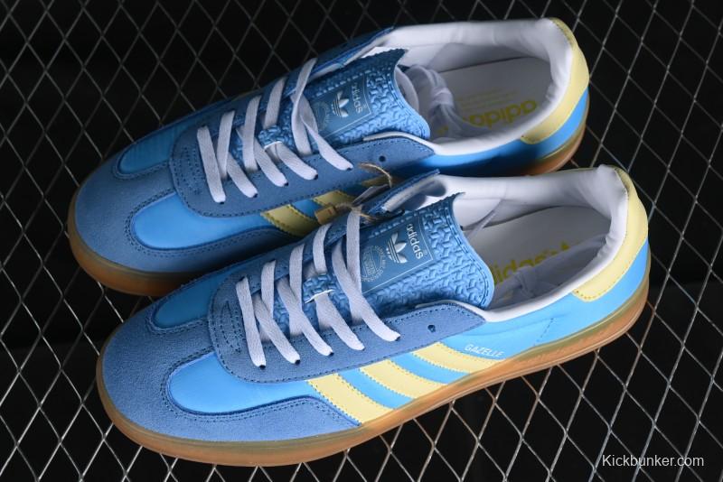 Adidas Originals Gazelle Indoor Retro Casual Slip-Resistant Wear-Resistant Low-Top Sneakers - IE2960