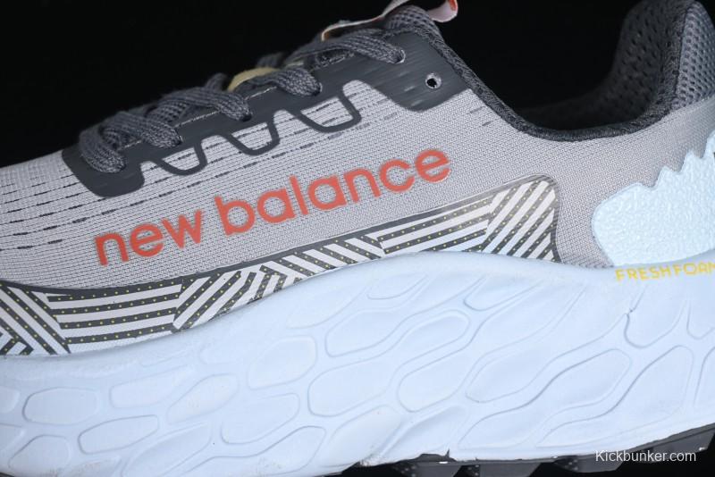 New Balance Fresh Foam X More V3TDS Low-Top Running Shoes with Durable Slip-Resistant Outsole - MTMORAG3