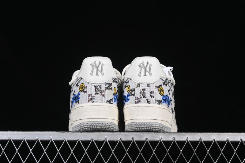 Nike Air Force 1'07 Low Hip Hop MLB Casual Lace-Up Sneakers - BD0077-333