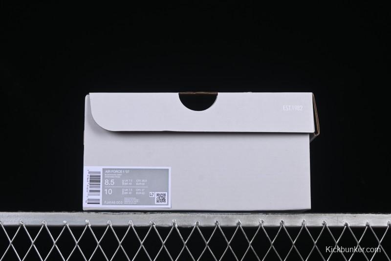 Nike Air Force 1 '07 Low Casual Sneakers with Full-Length Air Cushion - FJ4146-003