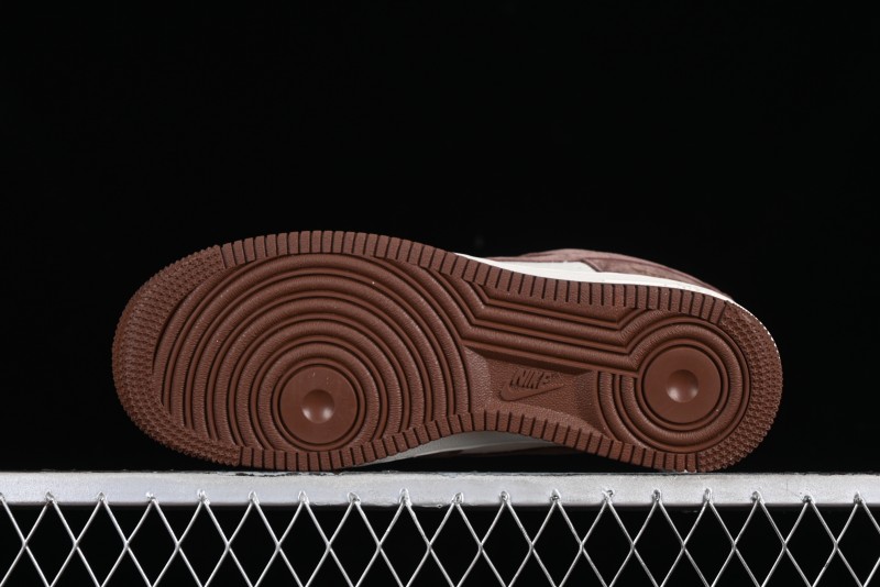 Nike Air Force 1 '07 Low LV Collaboration - Chocolate Pig Casual Sneakers - HD1968-022