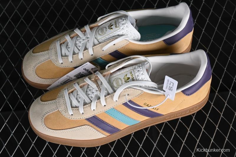 Adidas Originals Gazelle Indoor IG1636 Retro Casual Low-Top Sneakers with Non-Slip and Wear-Resistant Sole