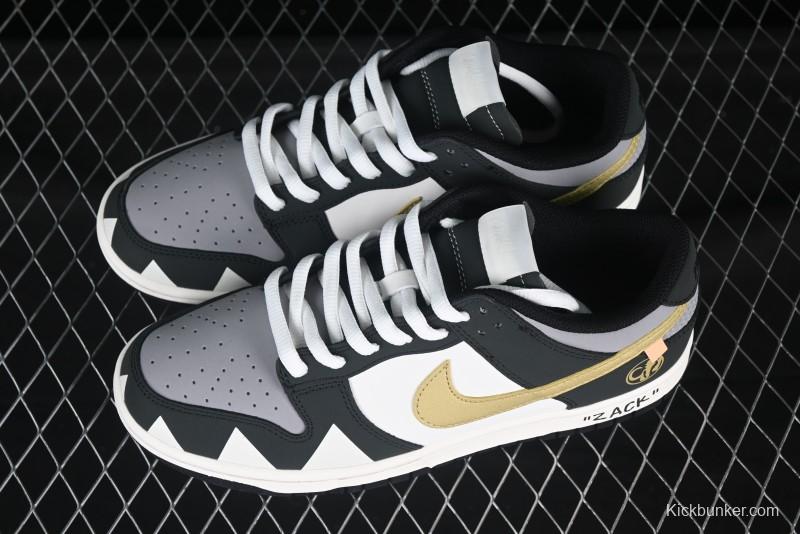 Nike SB Dunk Low Power Rangers Mammoth Colorway Low-Top Casual Skateboarding Shoes - ZZ1998-003