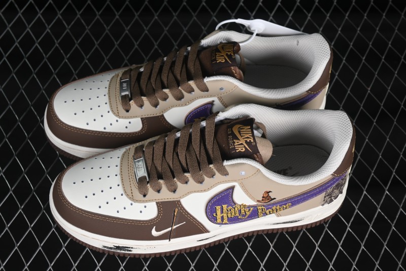 Nike Air Force 1 '07 Low "Harry Potter" Casual Sneakers with Comic Series Design - LJ2288-111