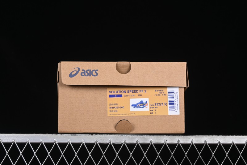 Asics Solution Speed FF 2 Retro Breathable Cushioned Casual Running Shoes - 1041A391-960