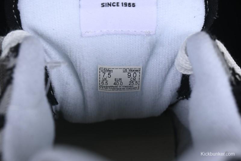 Vans Knu Skool Checkerboard Washed Denim Low-Top Casual Skate Shoes - VN000CS0239