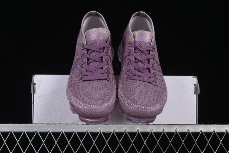 Nike Vapormax Flyknit Breathable Casual Running Shoes with Full-Length Air Cushion - 849557-500