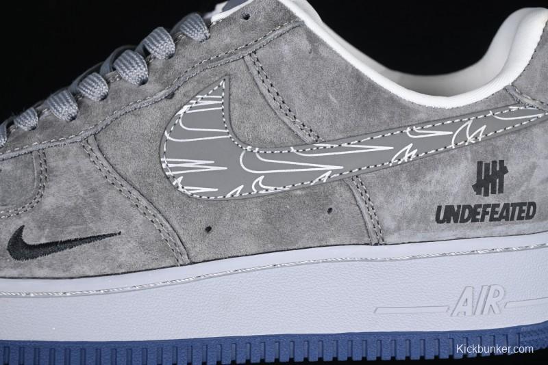 Nike Air Force 1 '07 Low UN Collaboration - Shadow Grey Pigskin Sneakers DF0188-018