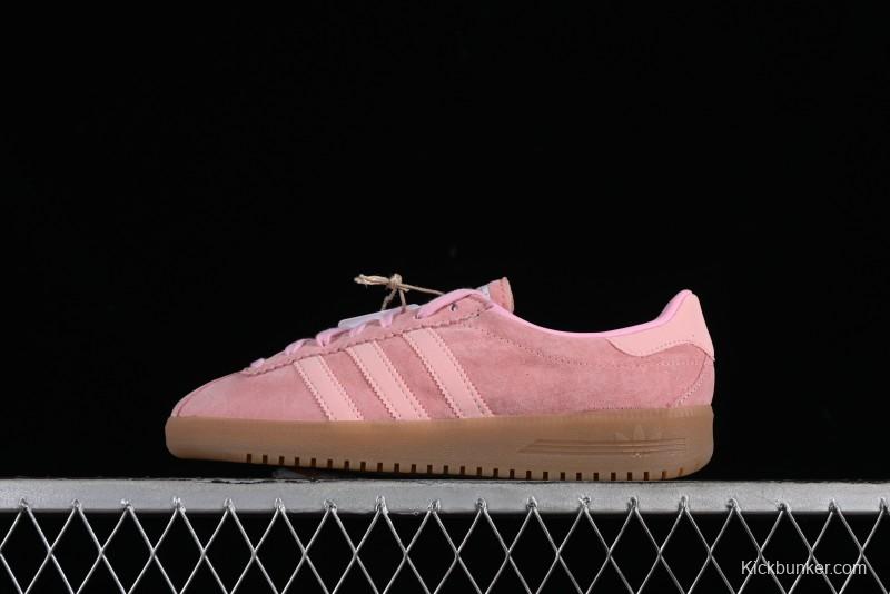 Adidas Originals Bermuda Suede Slip-Resistant Wear-Resistant Lightweight Low-Top Sneakers - GY7386