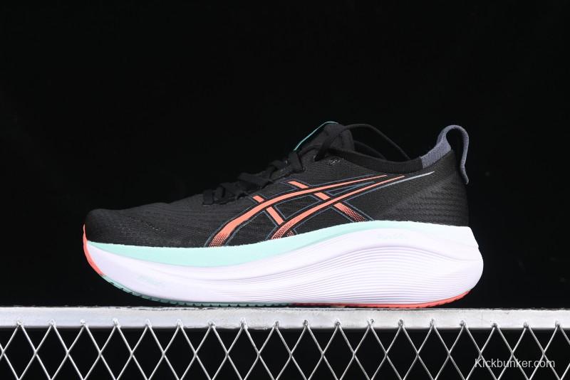 Asics Gel-Nimbus 27 Retro Breathable Casual Shoes Cushioned Men's Durable Running Shoes - 1011B958-101