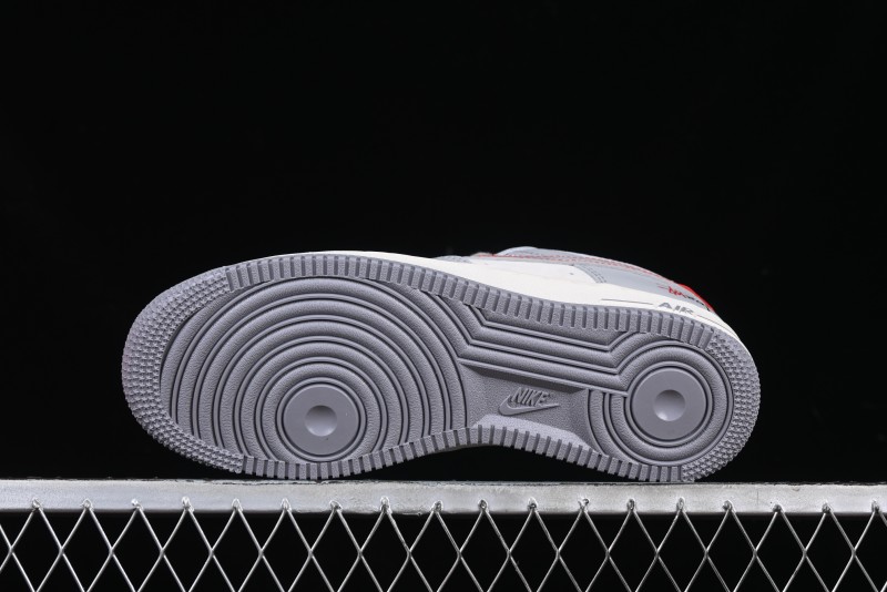Nike Air Force 1 '07 Low Stussy Lunar New Year Snake Limited Edition Grey Snake Low-Top Casual Sneakers - DM6688-027