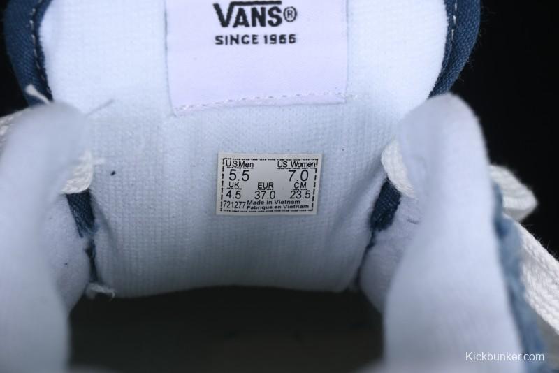 Vans Knu Skool Washed Tie-Dye Low-Top Casual Skate Shoes - VN000CS0239