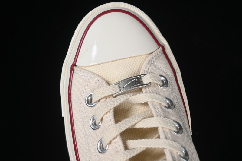A Ma Maniere x Nike x Converse Chuck 70 High Top Sneakers with Leather and Velvet Swoosh Logo - A13388C