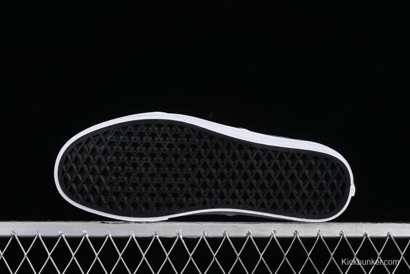 Vans Authentic Peace Dove Series Classic Canvas Patchwork Low-Top Skate Shoes - VN0009VBPB