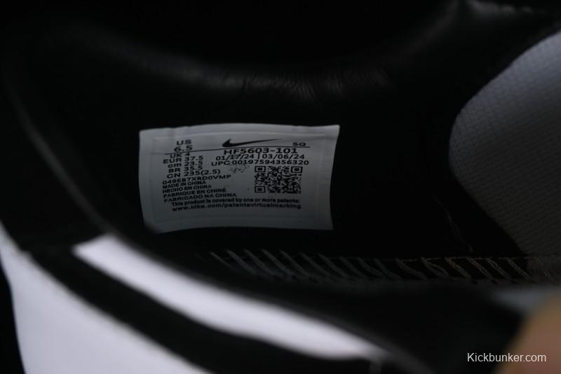 Nike Field General 82 Casual Sneakers with Classic Black and White Colorway - HF5603-101