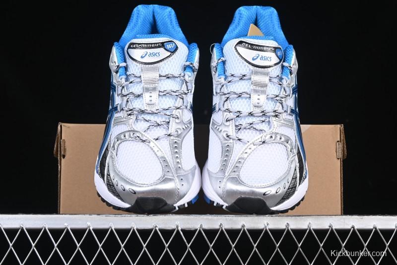 Asics Gel-Nimbus 10.1 Retro Breathable Casual Shoes with Cushioning for Men - 1203A543-101