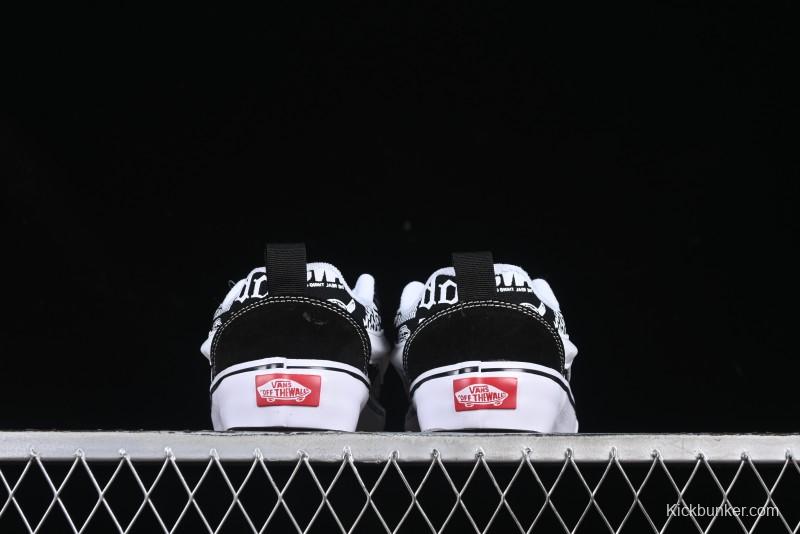 Vans Knu Skool Comfortable Fashion Slip-Resistant Wear-Resistant Low-Top Casual Sneakers - VN000CS0239