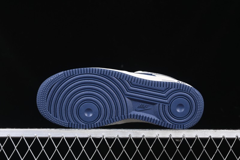 Nike Air Force 1 '07 Low The North Face Collaboration Off-White Blue Diamond Casual Sneakers - DM6688-001